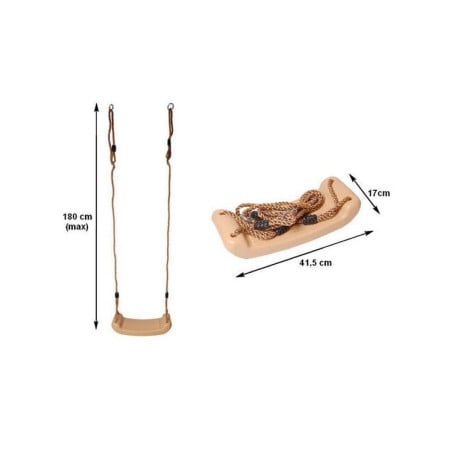 Asiento plano de plastico MASGAMES Verde lima