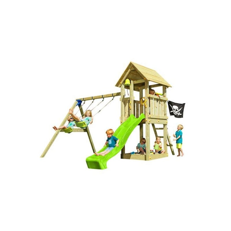 Parque infantil Masgames KIOSK XL con columpio doble