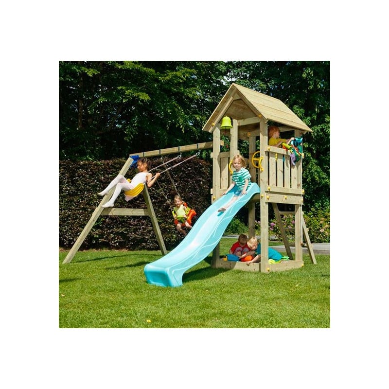 Parque infantil Masgames KIOSK XL con columpio doble