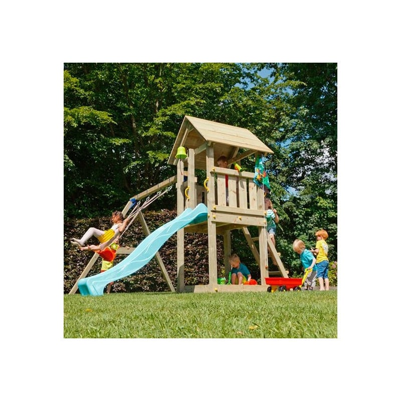 Parque infantil Masgames KIOSK XL con columpio doble