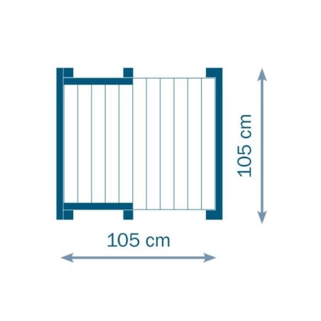 Parque infantil Masgames KIOSK XL con columpio doble