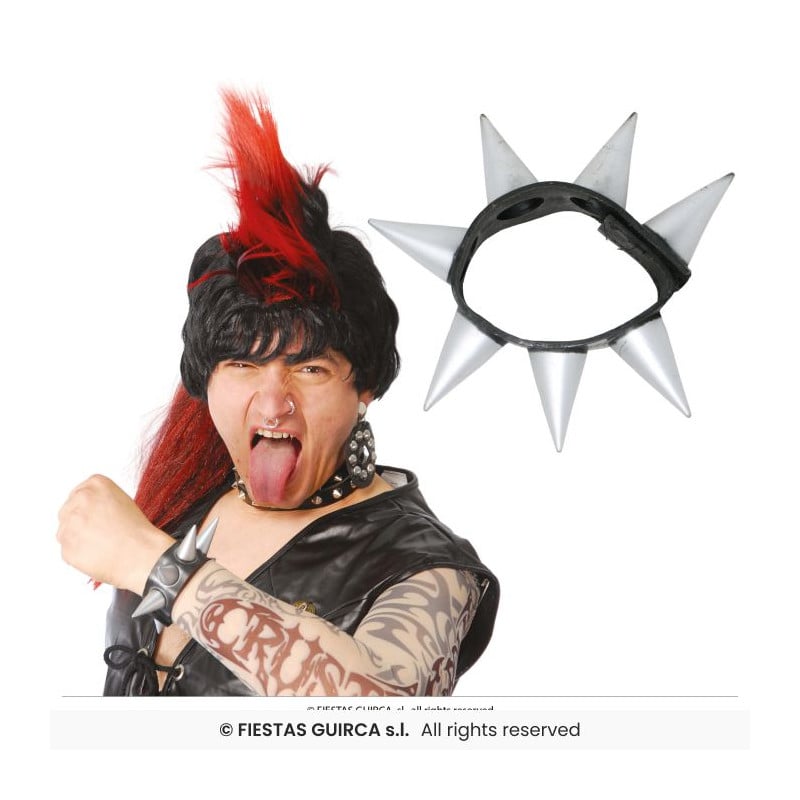 Pulsera Muñequera Punki