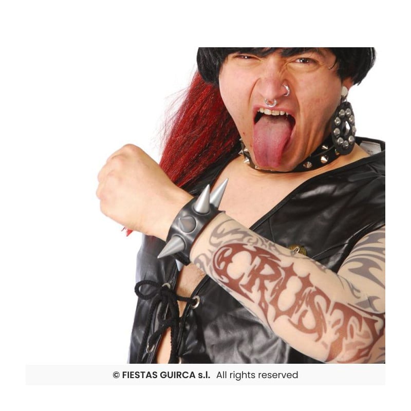 Pulsera Muñequera Punki