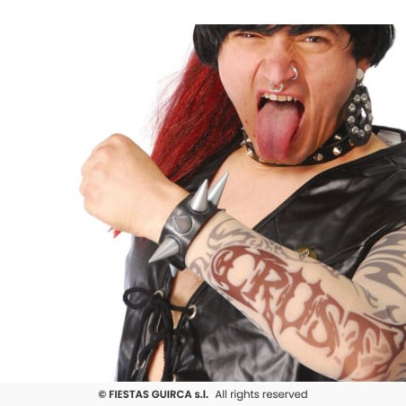 Pulsera Muñequera Punki