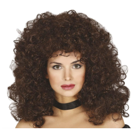 Peluca Melena Rizos
