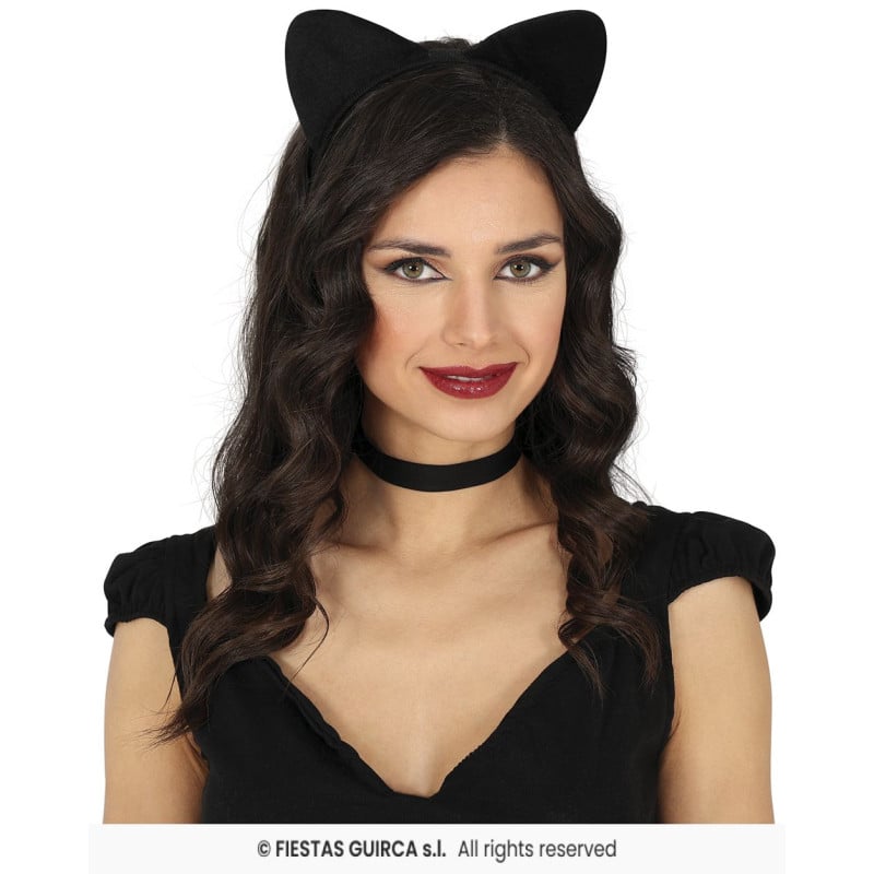Diadema Orejitas Negras Adulto