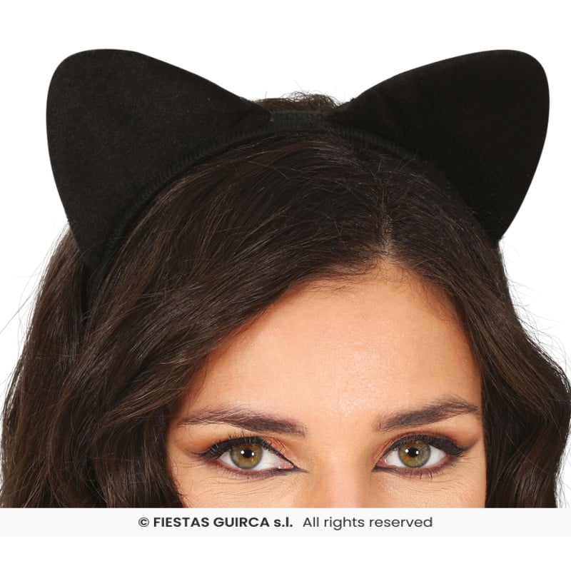 Diadema Orejitas Negras Adulto