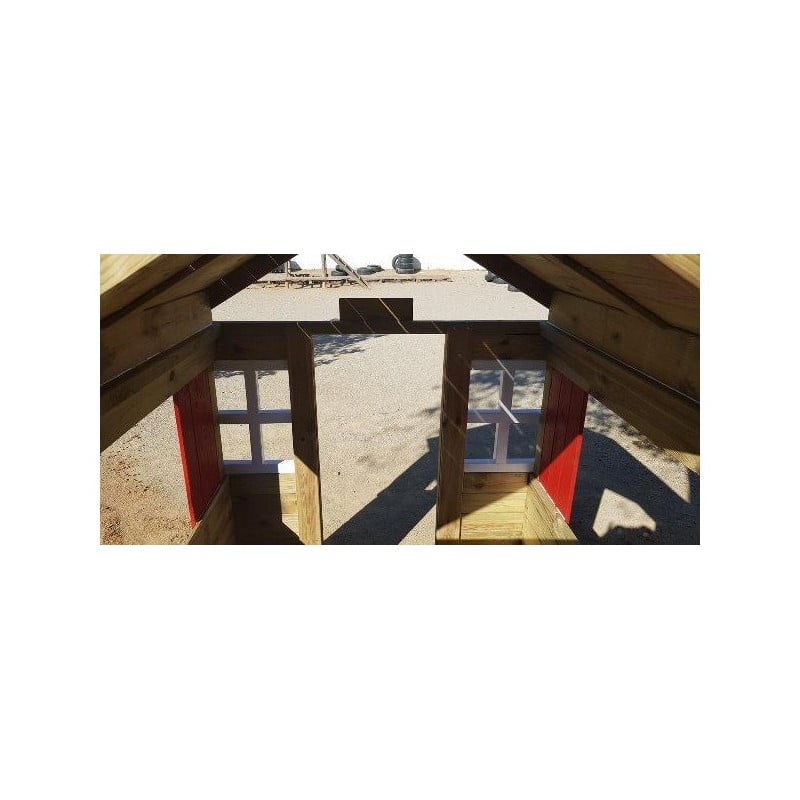 Casita de madera Masgames SCHOOL Paint