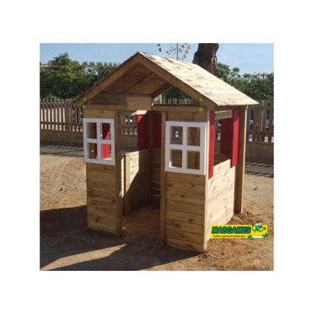 Casita de madera Masgames SCHOOL Paint