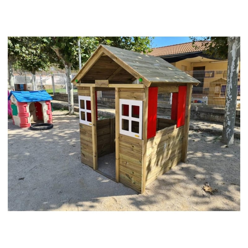 Casita de madera Masgames SCHOOL Paint