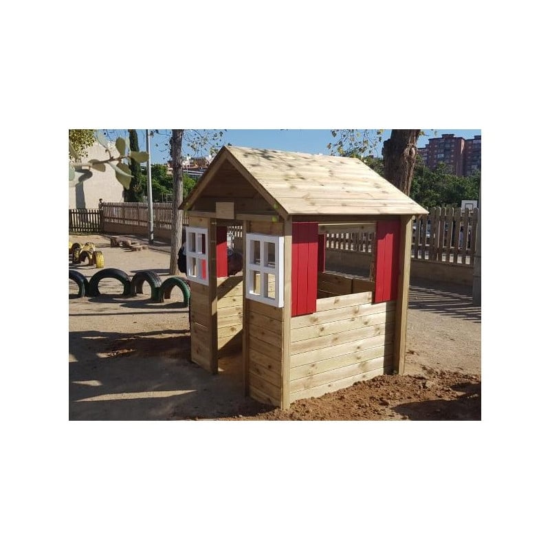 Casita de madera Masgames SCHOOL Paint