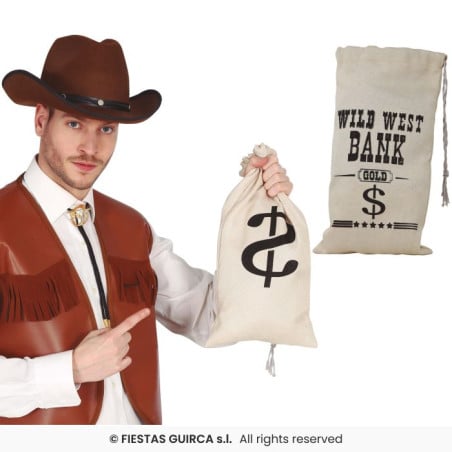 Bolsa Dinero De Tela Cowboy