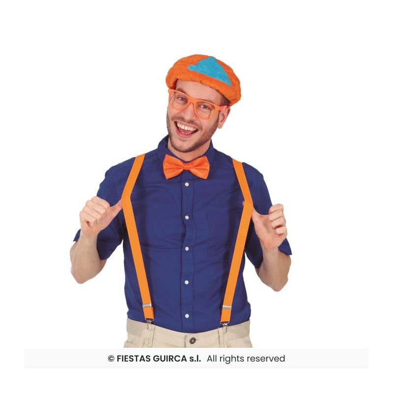 Conjunto Disfraz Blippi 4 piezas