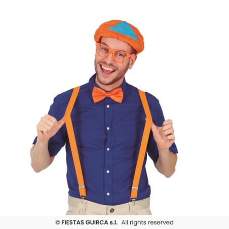 Conjunto Disfraz Blippi 4 piezas
