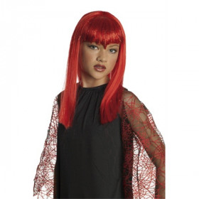 PELUCA VAMPIRESA TRAVIESA ROJA INFANTIL