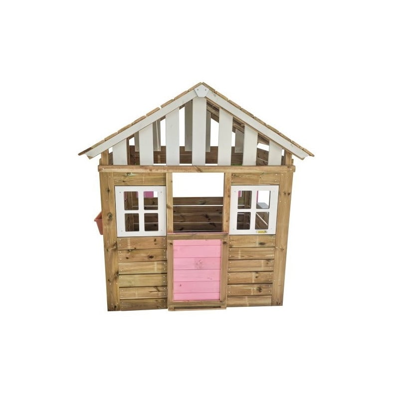 Casita de madera Masgames LOLLIPOP XL Rosa Sin suelo de madera