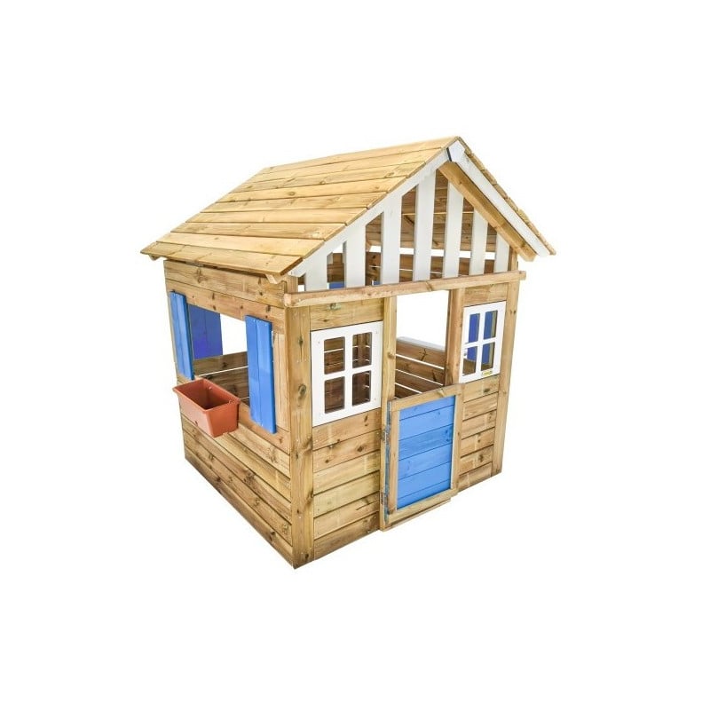 Casita de madera Masgames LOLLIPOP XL Azul Sin suelo de madera