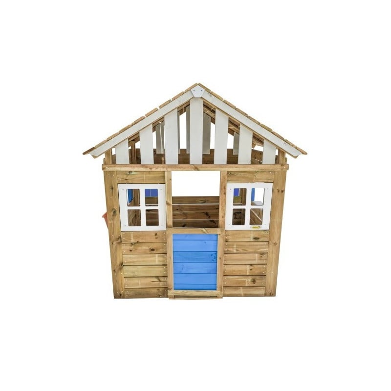 Casita de madera Masgames LOLLIPOP XL Azul Sin suelo de madera