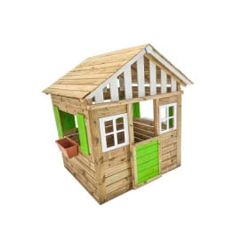 Casita de madera Masgames LOLLIPOP XL Verde Sin suelo de madera