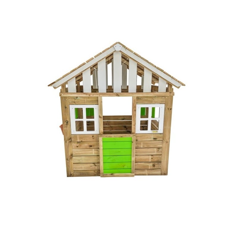 Casita de madera Masgames LOLLIPOP XL Verde Sin suelo de madera