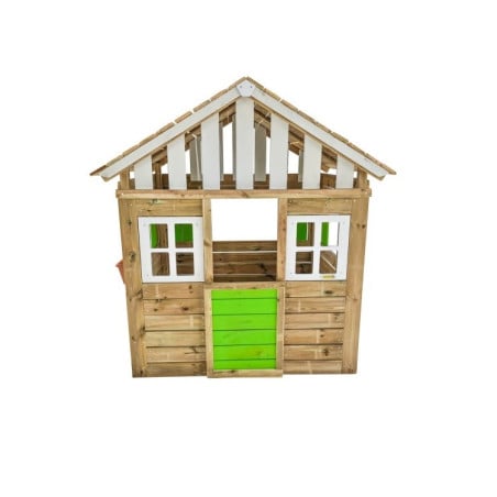 Casita de madera Masgames LOLLIPOP XL Verde Sin suelo de madera