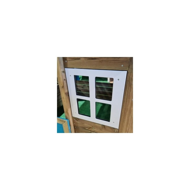 Casita de madera Masgames LOLLIPOP XL Verde Sin suelo de madera