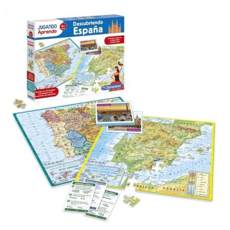 MAPA GEO DESCUBRE ESPAÑA