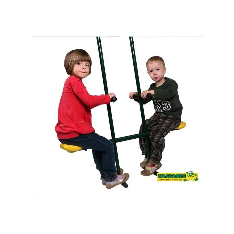 Asiento cara a cara MASGAMES Madera cuadrada