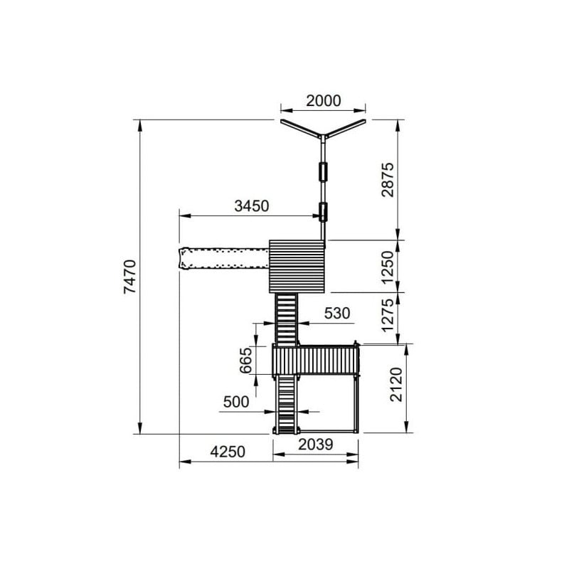 Parque infantil Masgames NIAGARA XL