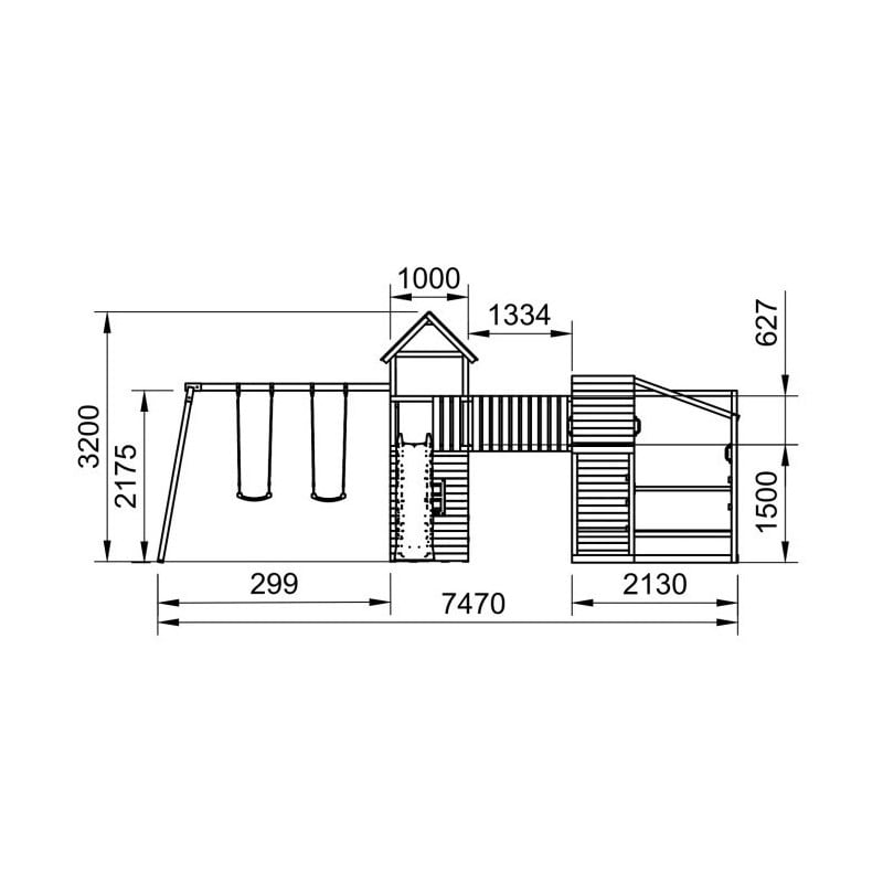 Parque infantil Masgames NIAGARA XL