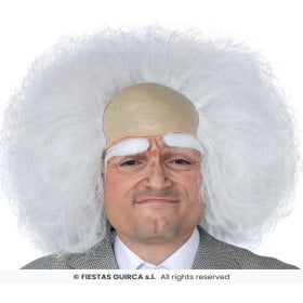 Calva Y Peluca Blanca