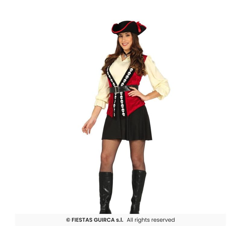 Disfraz Pirata Adulta Talla XL