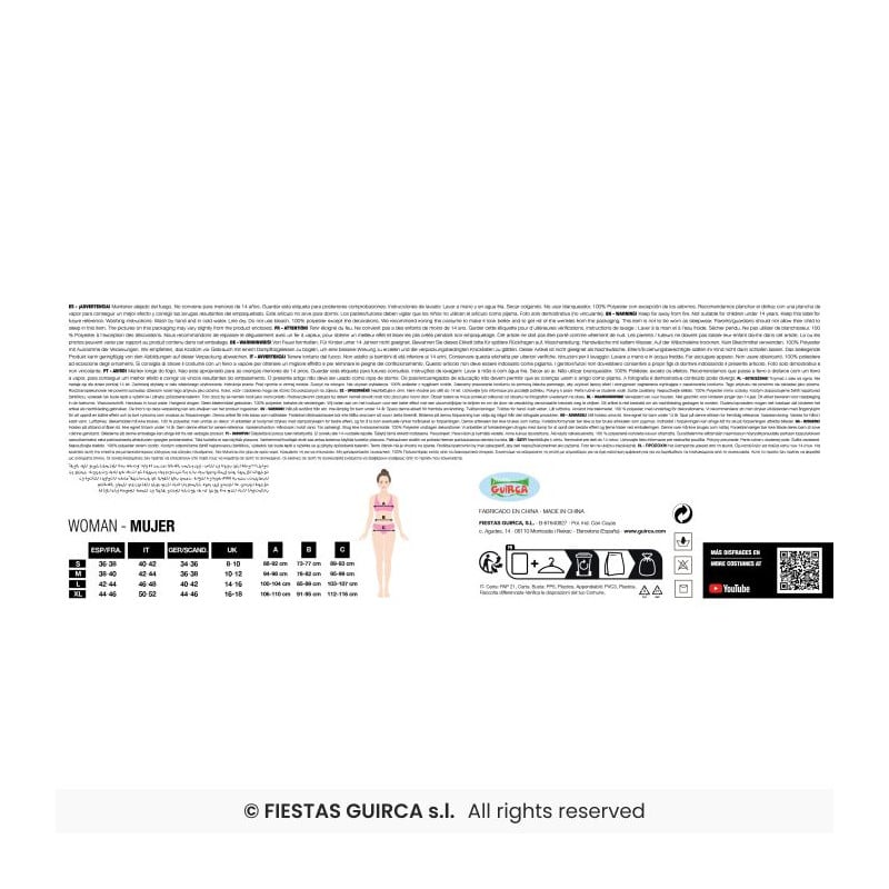 Disfraz Pirata Adulta Talla 44-46