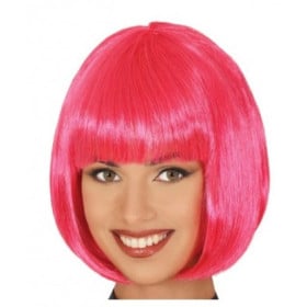 Peluca Media Melena Rosa 100 Gr