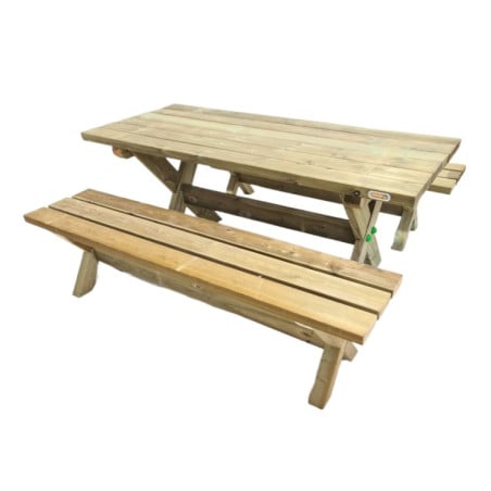 Mesa de picnic MASGAMES XERTA 180 Madera sin pintar