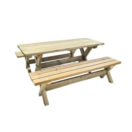 Mesa de picnic MASGAMES XERTA 180 Madera sin pintar