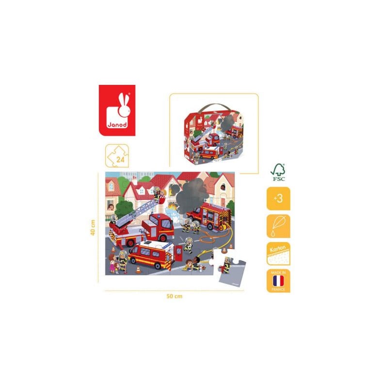 Puzzle Bomberos 24PZS