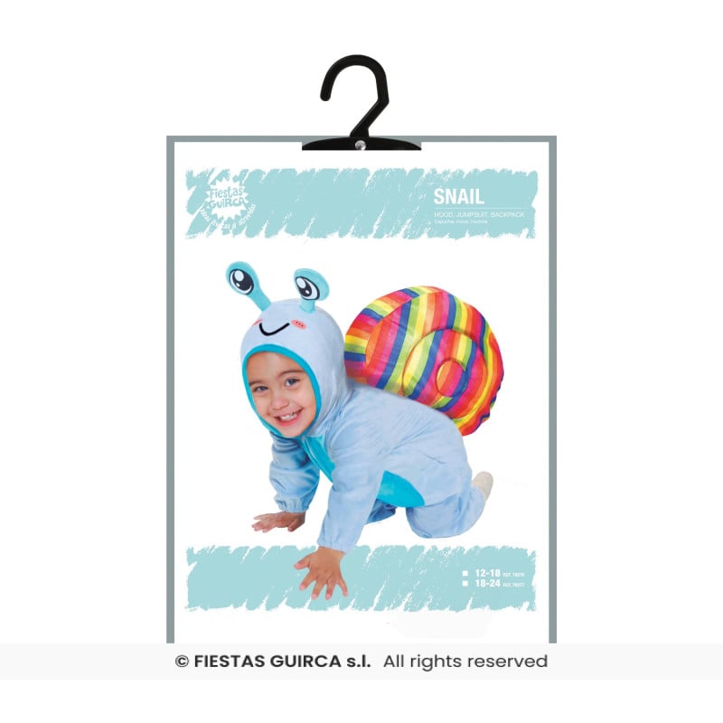 Disfraz Caracol Multicolor 12-18 Meses