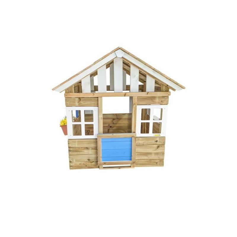 Casita de madera Masgames LOLLIPOP Azul Sin suelo de madera