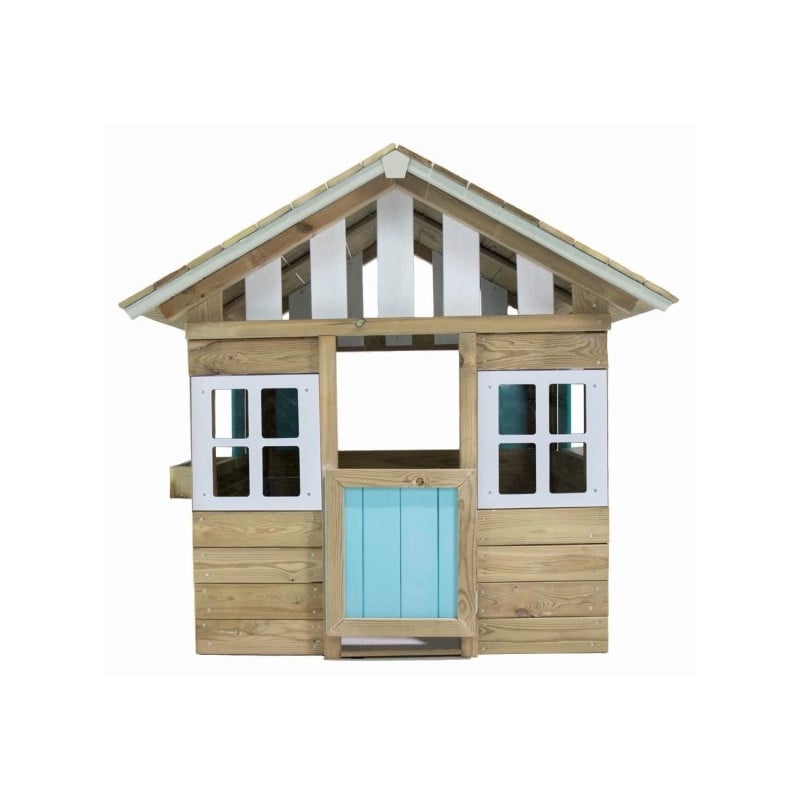 Casita de madera Masgames LOLLIPOP Azul Sin suelo de madera