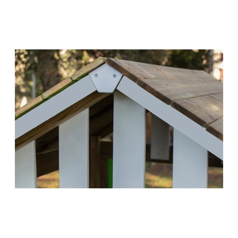 Casita de madera Masgames LOLLIPOP Verde Sin suelo de madera