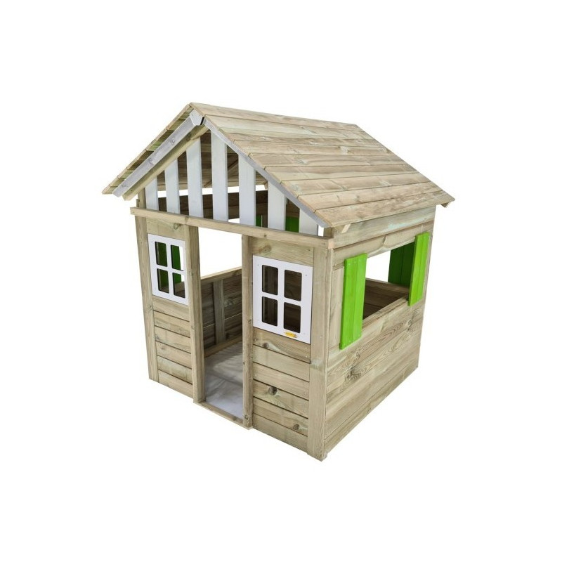 Casita de madera Masgames LOLLIPOP XL Horeca verde