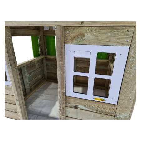 Casita de madera Masgames LOLLIPOP XL Horeca verde