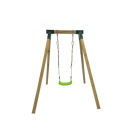 Columpio individual de madera cuadrada Masgames AIKO L