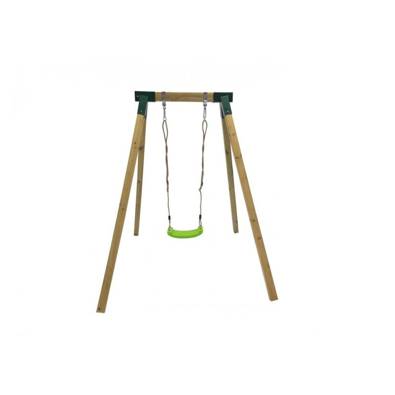 Columpio individual de madera cuadrada Masgames AIKO L