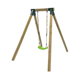 Columpio individual de madera cuadrada Masgames AIKO L 2