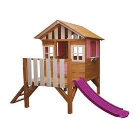 Casita de madera Masgames LOLLIPOP Elevada rosa 2