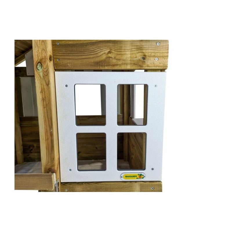 Casita de madera Masgames LOLLIPOP Blanca