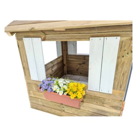 Casita de madera Masgames LOLLIPOP Blanca