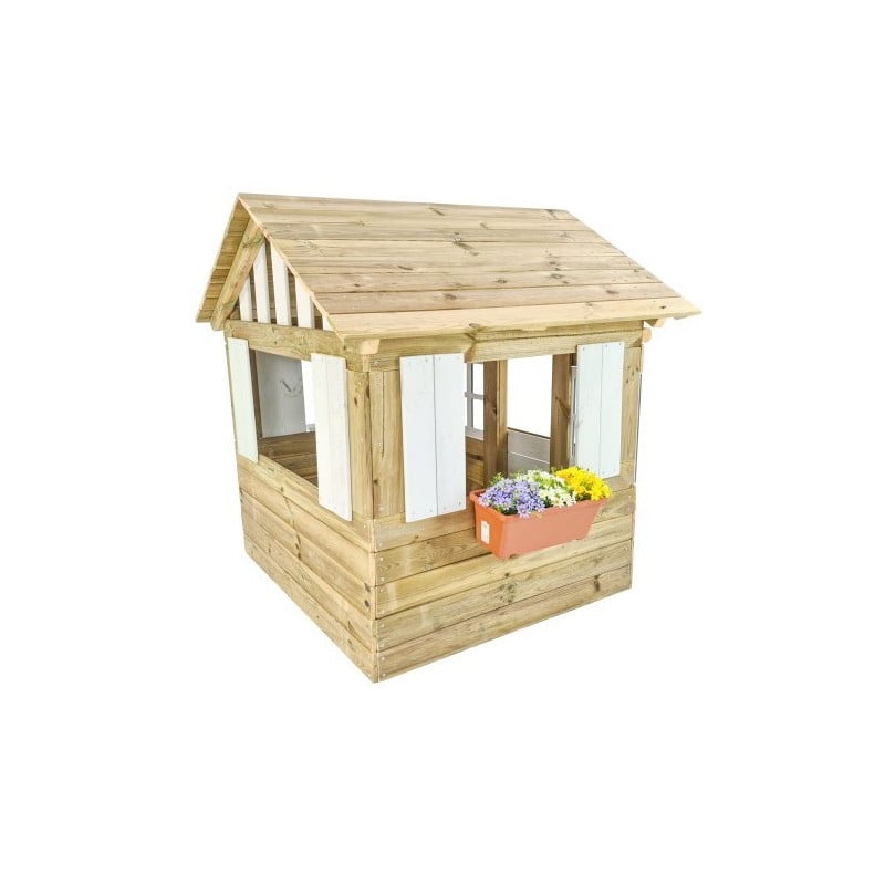 Casita de madera Masgames LOLLIPOP Blanca